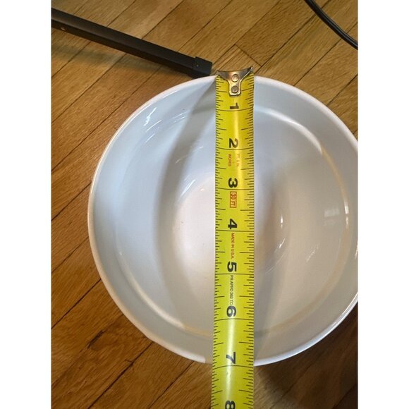 VTG International Rooster Bowls Set 2 Farmhouse Mixing & Serving Bowls 8.5" & 7" - Picture 7 of 9